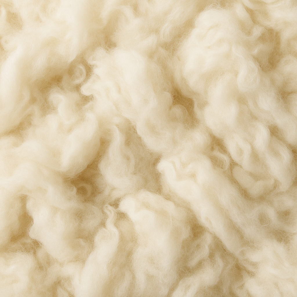 soft wool fibers